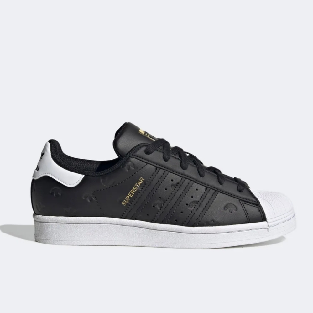 Adidas Originals Superstar sneakers in black - Picture 3 of 6
